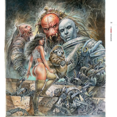 Serpieri Eros II – Artbook